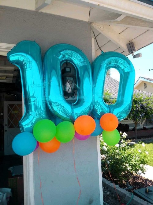 Blue 40-Inch Number Balloon by [Brand Name] - Perfect for Birthday Celebrations | Ideal for All Ages