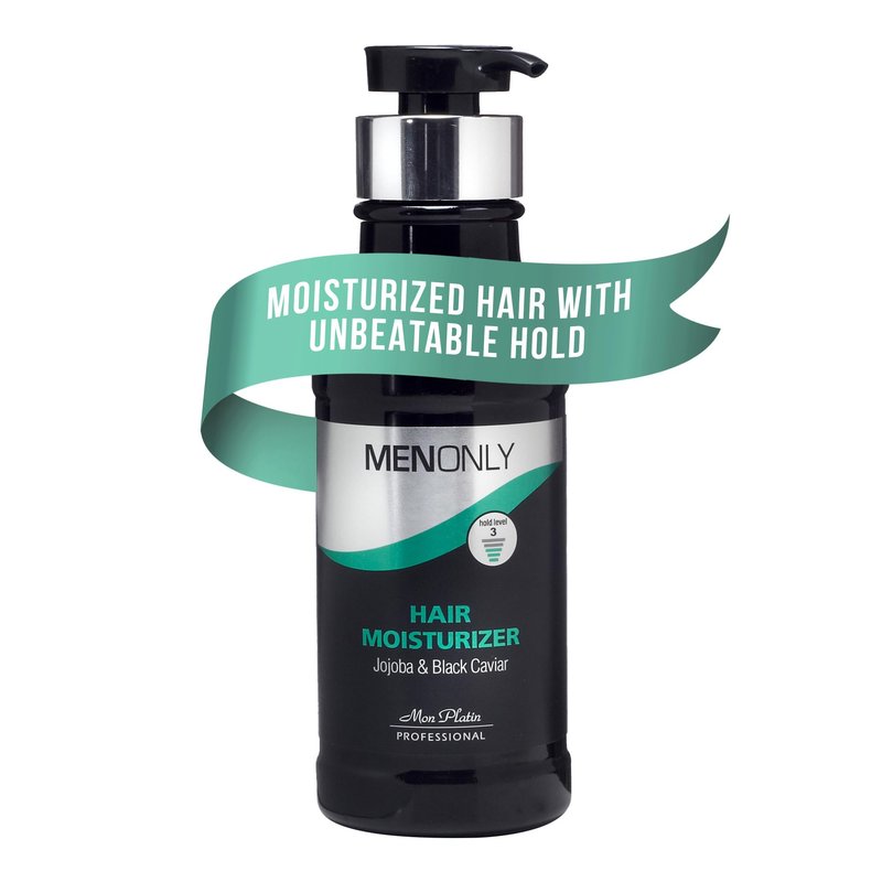 Mon Platin Black Caviar Hair Cream – Leave-In Moisturizer with Jojoba, Avocado & Silicone – Smooth & Shine – 250ml
