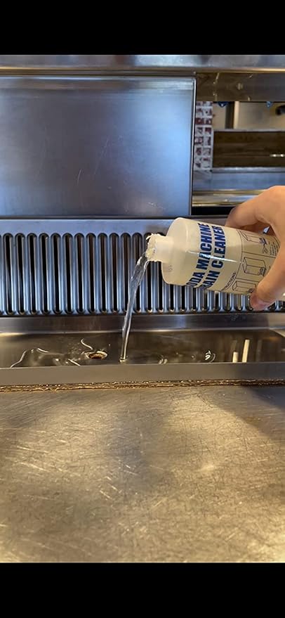Soda Machine Drain Cleaner - Safe & Non-Corrosive Fountain Drink Machine Line Cleaner for Syrup & Sugar Buildup - Easy Monthly Treatment, No Scrubbing Needed (Pack of 12)