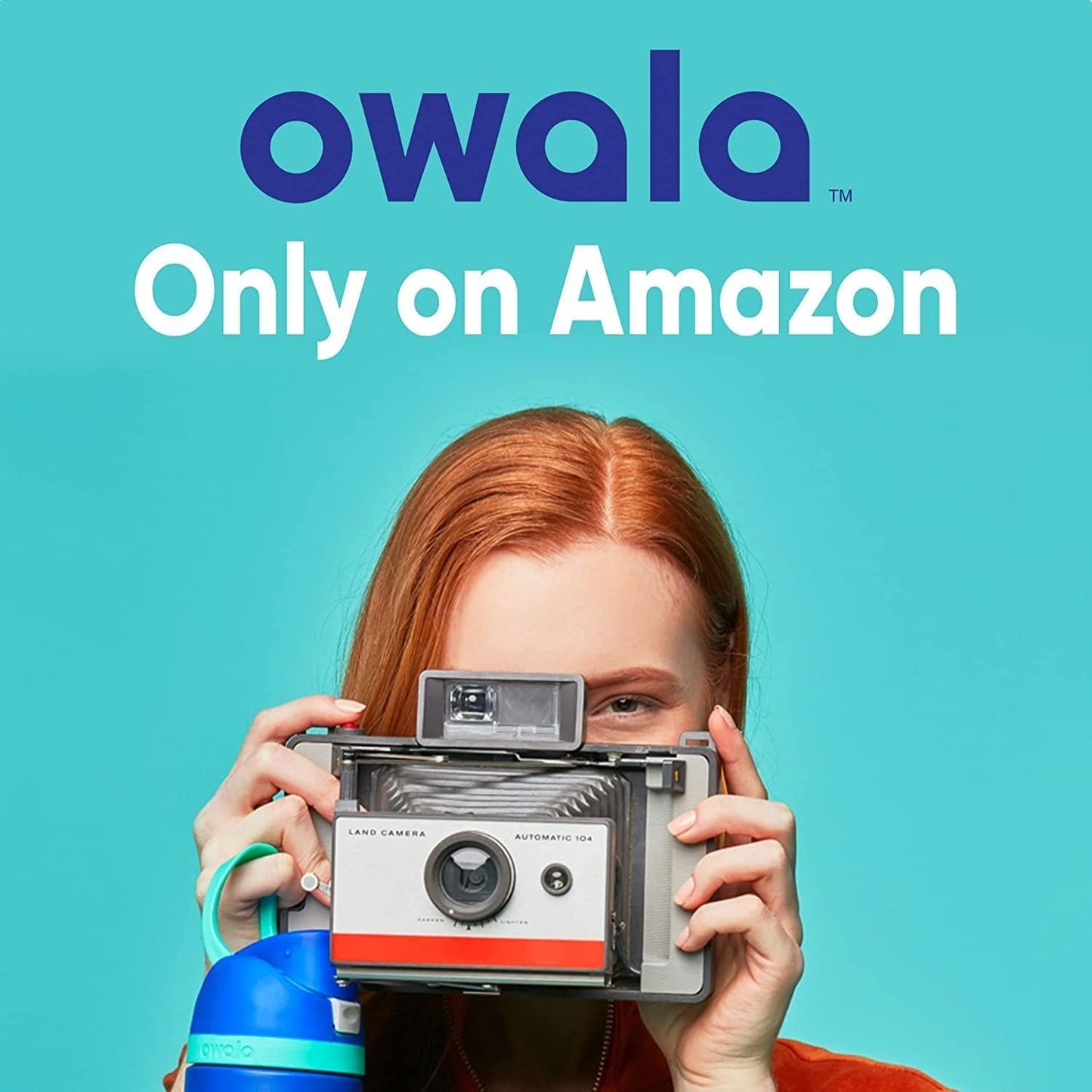 Owala FreeSip Insulated Stainless Steel Water Bottle - 32 oz BPA-Free | Perfect for Sports & Travel, Iced Breeze