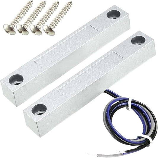 Gebildet Rolling Door Contact Magnetic Reed Switch Alarm with 3 Wires for N.O./N.C. Applications MC-58