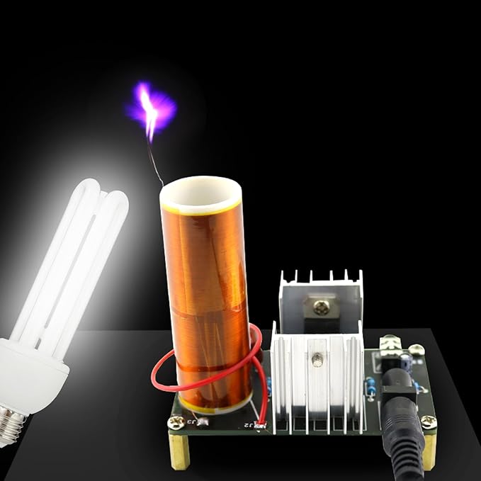 YIDAB Soldering Practice Kit Music Black Tesla Coil (B)
