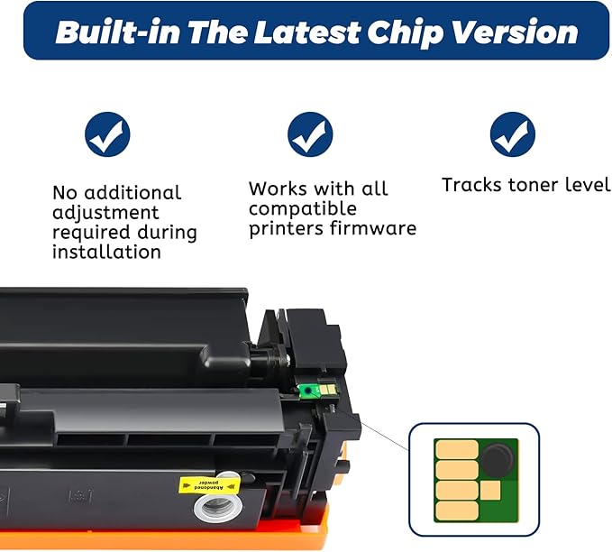 212A W2120A Black Toner Cartridge,Compatible Replacement for HP 212 A 212X W2120X, for Color LaserJet Enterprise M554 M555 Flow MFP M578 Printer, with Upgraded Chip,No Fading,No Streak