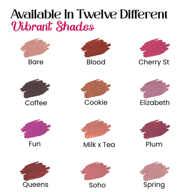 M2U NYC Nude Red Matte Liquid Lipstick – Long Lasting High Impact Color with Up to 17H Wear – Matte Lipstick for Women – No Budge, Lightweight Creamy Vegan Formula Infused with Jojoba Oil - Soho