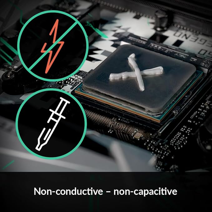 ARCTIC MX-4 (4 g) - Premium Performance Thermal Paste for All Processors (CPU, GPU - PC, PS4, Xbox), Very high Thermal Conductivity, Long Durability, Safe Application, Non-Conductive, Non-capacitive