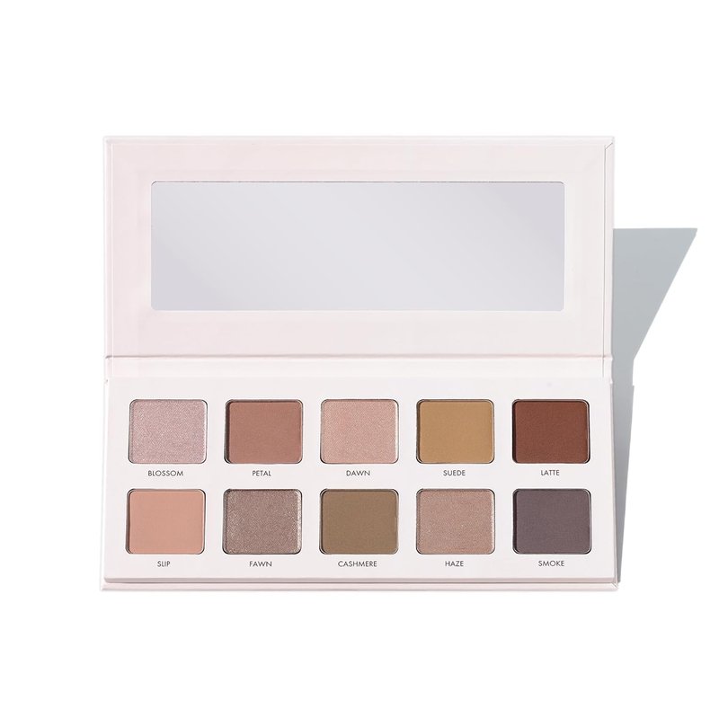 Wander Beauty Neutral Eyeshadow Palette - 10 Versatile Shades for Everyday Makeup | Matte & Shimmer Finish, Travel-Friendly