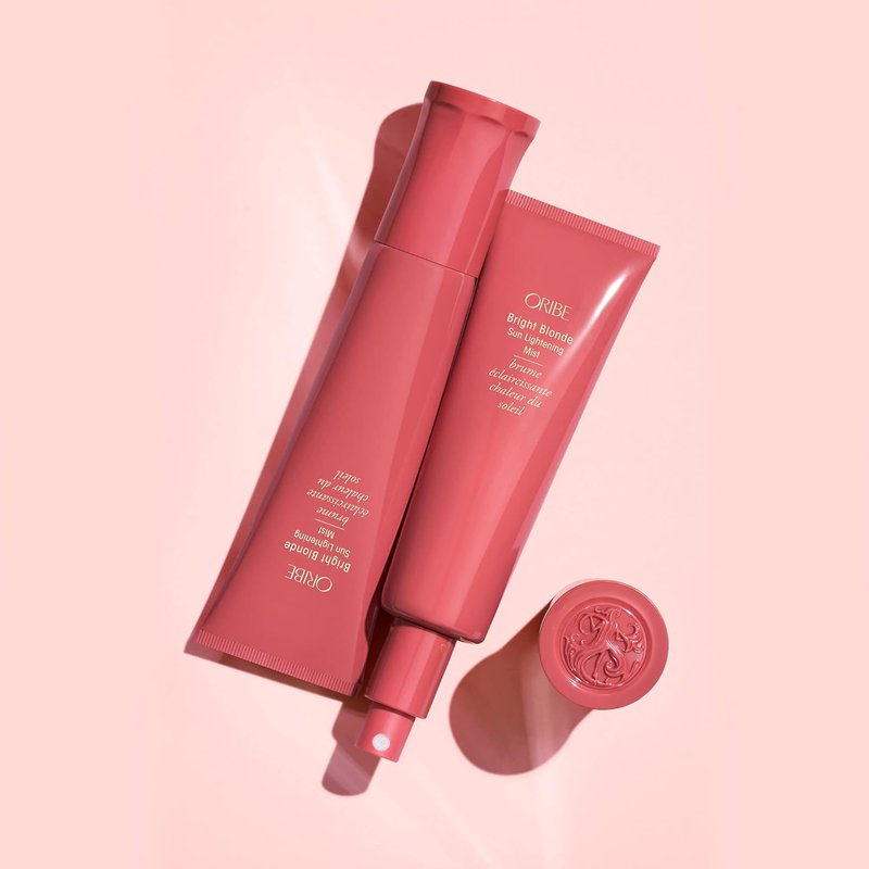 Oribe Bright Blonde Sun Lightening Hair Mist - UV Protectant Spray for Enhanced Shine & Color-Treated Hair - 3 oz