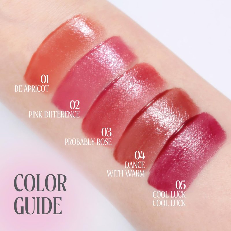 Peripera Ink Jellable Tint, Lip Stain, Korean Lip Tint, High Pigment Color, Longwear, Weightless, Moisutizing, Hydrating (04 DANCE WITH WARM, One Size)