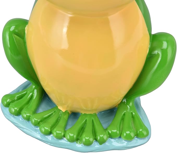 Toilet Plunger and Brush Set, Frog Shape Toilet Brush Stand with Toilet Brush, Standing Toilet Brush Set for Bathroom Cleaning