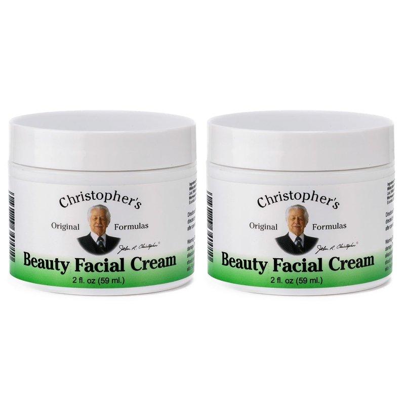 Beauty Facial Cream - Hydrating Anti-Aging Formula | 2 oz (2 Pack)