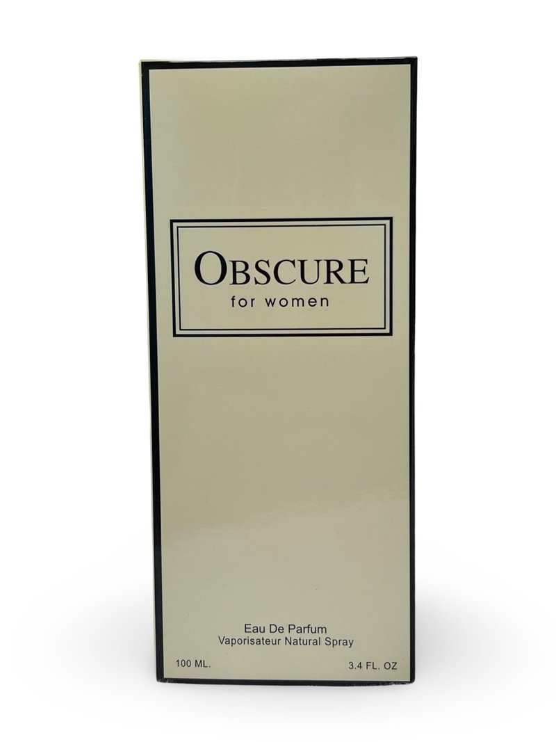 Secret Plus Obscure for Women Eau de Parfum Spray, 3.4 Fl Oz, Vanilla, Spices, Amber