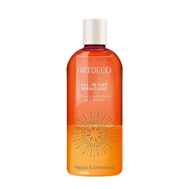 ARTDECO All in One Manicure - hand scrub with Himalayan salt and sea salt - removes dead skin cells - combination of nourishing oils - intensively moisturizes skin - hand cream - lotion - 5.07 Fl Oz