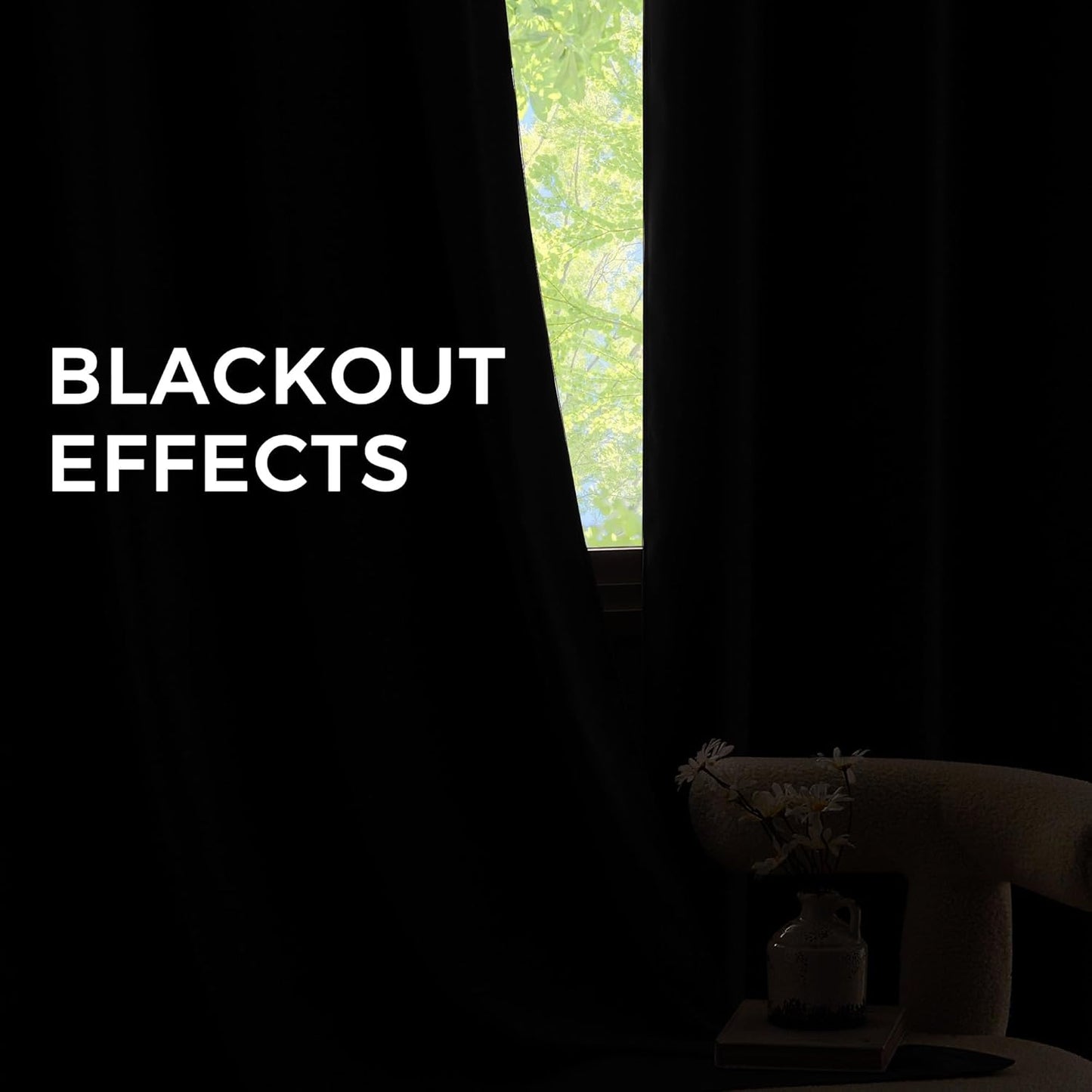 NICETOWN Blackout Curtains - Grommet Grey Drapes | 95 Inches Long for Ultimate Light Control