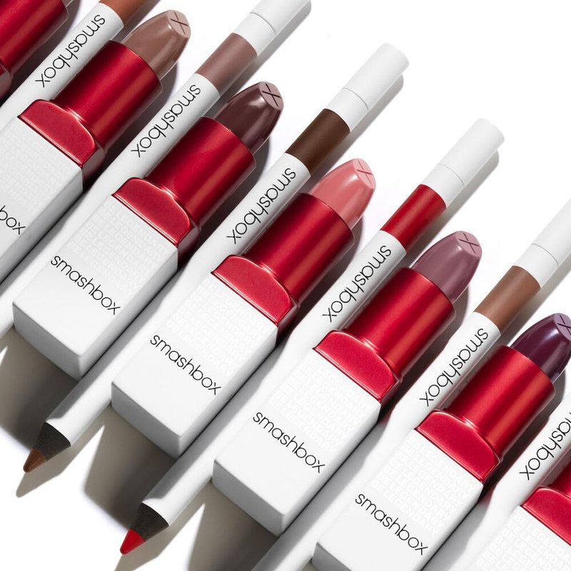 Smashbox Be Legendary Prime & Plush Lipstick | Creamy Satin Lipstick with Peptide-Infused Primer Oil Complex & Moisture-Boosting Ceramides, Caffeinate, 0.14 Ounce