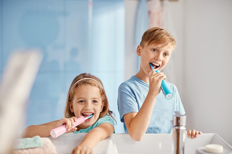 Philips Sonicare Kids Bluetooth Rechargeable Electric Toothbrush - Interactive Design for Ages 3+