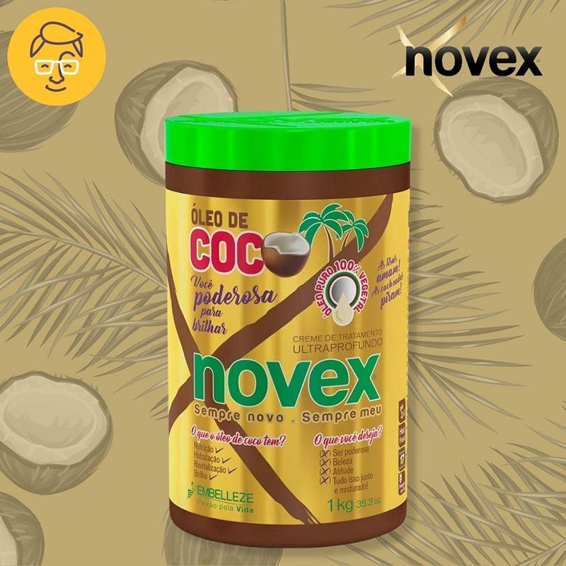 Novex Coconut Oil Deep Conditioning Mask, 35 oz (Condition mask)