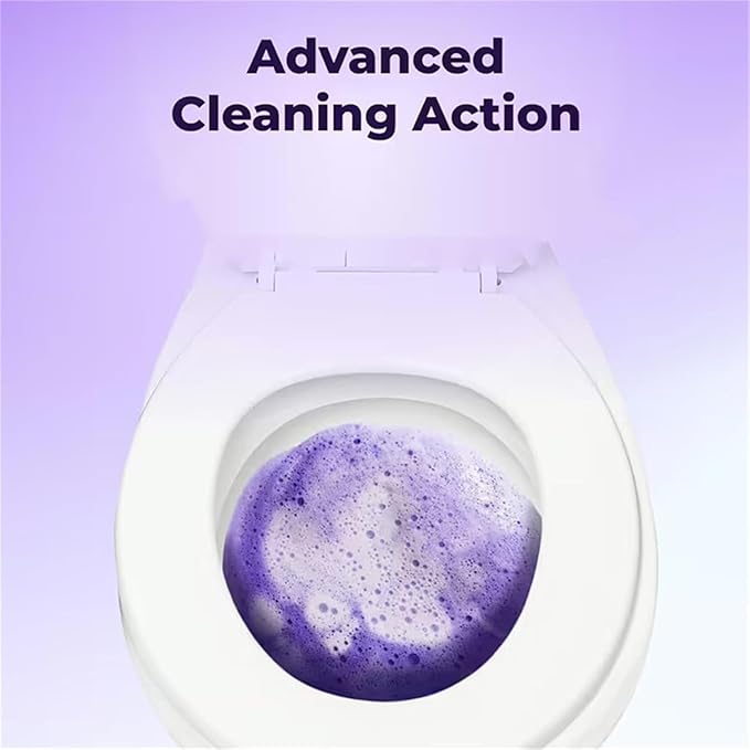 Fizzclean Toilet Cleaner, Fizzclean Toilet Cleaning Foam, Foam For Sparkling Clean, Touch Free Foaming Cleaning Powder (1)