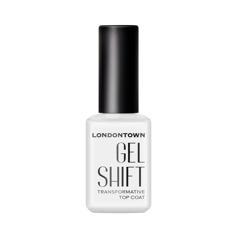 LONDONTOWN GelShift - Transformative UV Gel Top Coat for Nail Polish, High Gloss Long Lasting Manicure Nail Care, HEMA Free - .40 fl oz