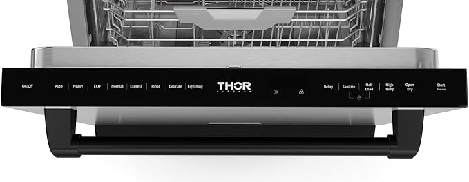 Gordon Ramsay by THOR Kitchen 24 Inch Dishwasher Stainless Steel/Black