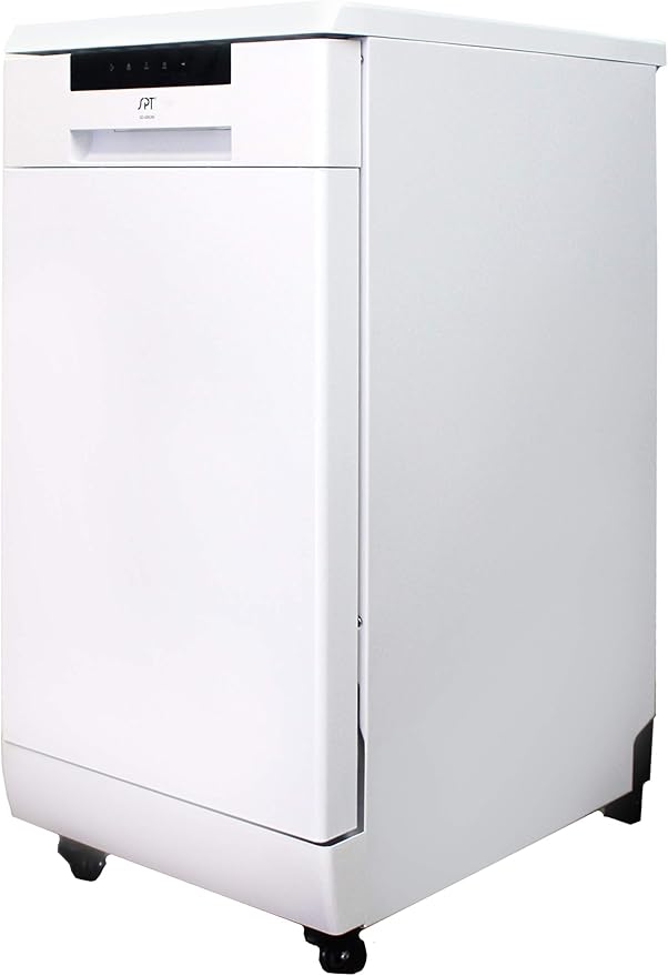 SPT SD-9263W 18″ Energy Star Portable Dishwasher – White