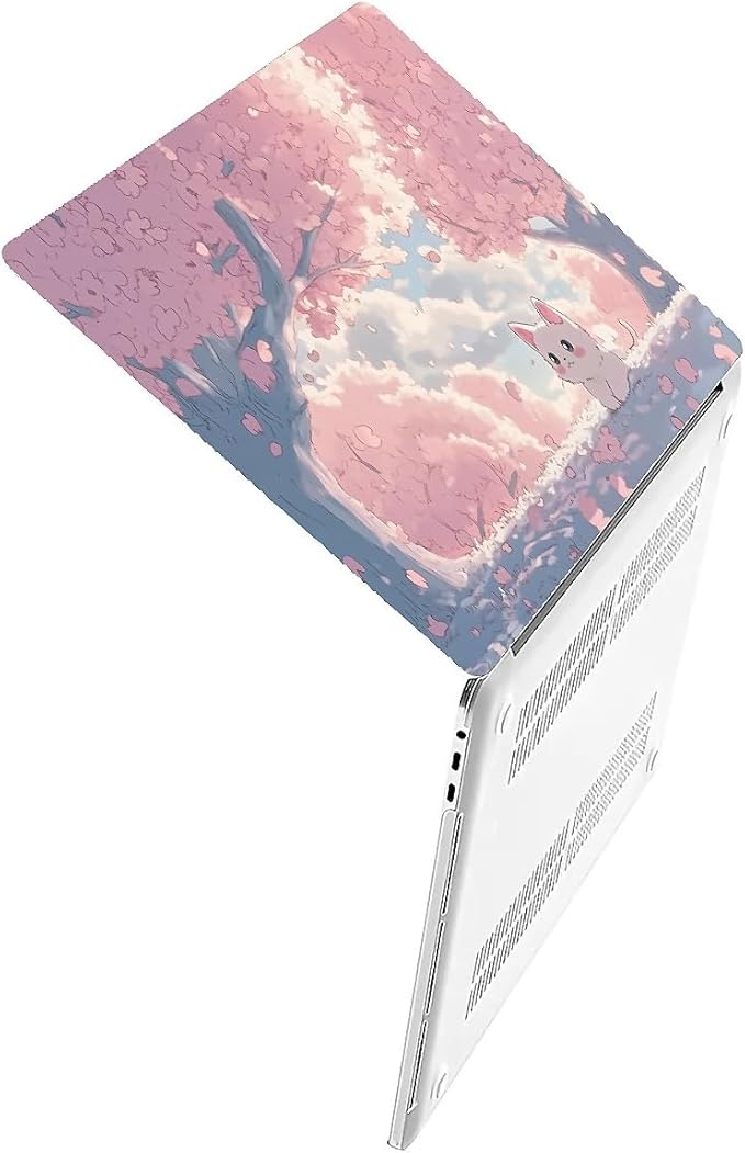 COTAIL Compatible with MacBook Air 13.3 13.6 Inch Case 2022 2021 2020 2019 Plastic Hard Shell Case Cover,13.6 Air (A2681) M2 2022, Cute Cat