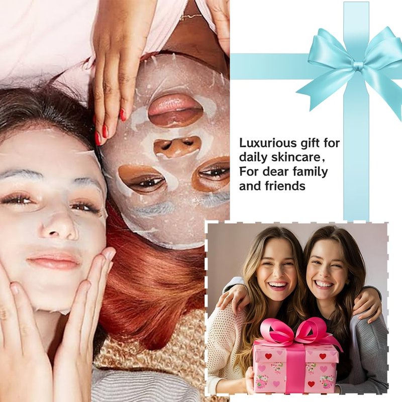 Kids Face Masks - 40 Pack Bulk Spa Day Kit | Moisturizing Sheet Masks for All Skin Types
