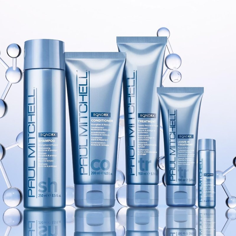 Paul Mitchell Bond Rx Conditioner, Strengthens + Restores, For Chemically Treated + Damaged Hair, 24 oz