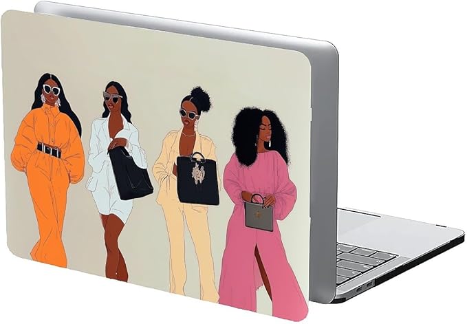COTAIL Compatible with MacBook Air 13.3 13.6 Inch Case 2022 2021 2020 2019 Plastic Hard Shell Case Cover,13.6 Air (A2681) M2 2022, Beautiful Women