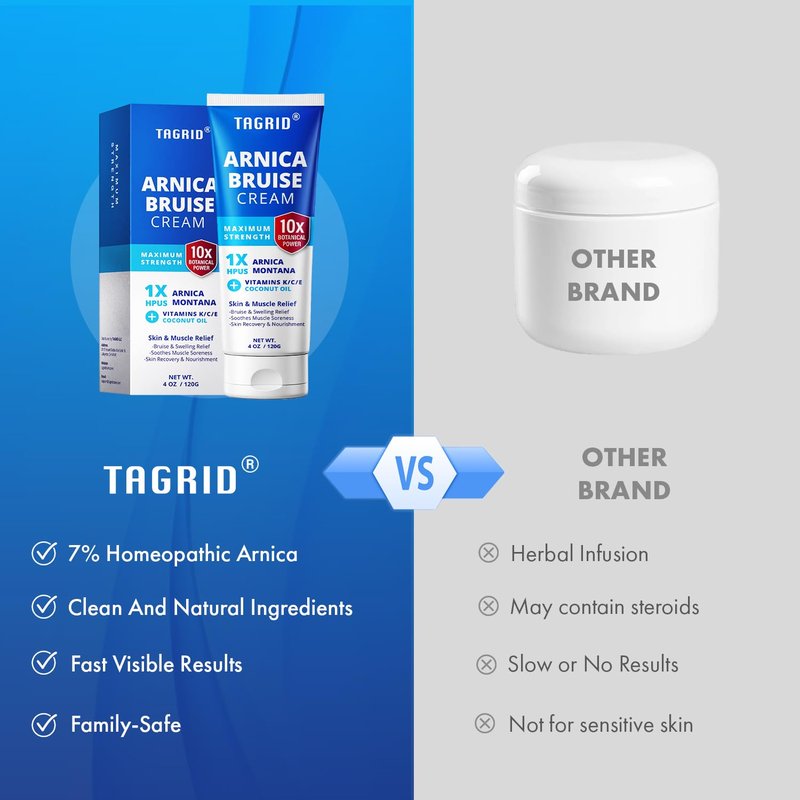 TAGRID Arnica Bruise Cream (3.5 Ounce (Pack of 1))