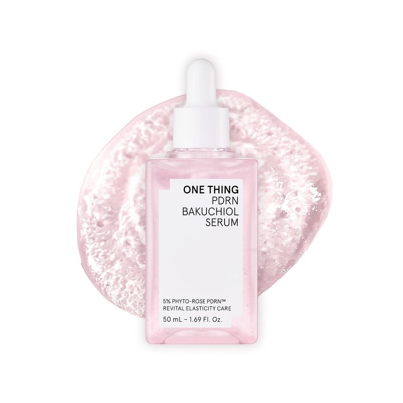 ONE THING PDRN Bakuchiol Serum, Daily Moisturizing Face Serum for Plump and Smooth Skin, Inner Moisture, Hydrating, Revitalizing 1.69 fl oz