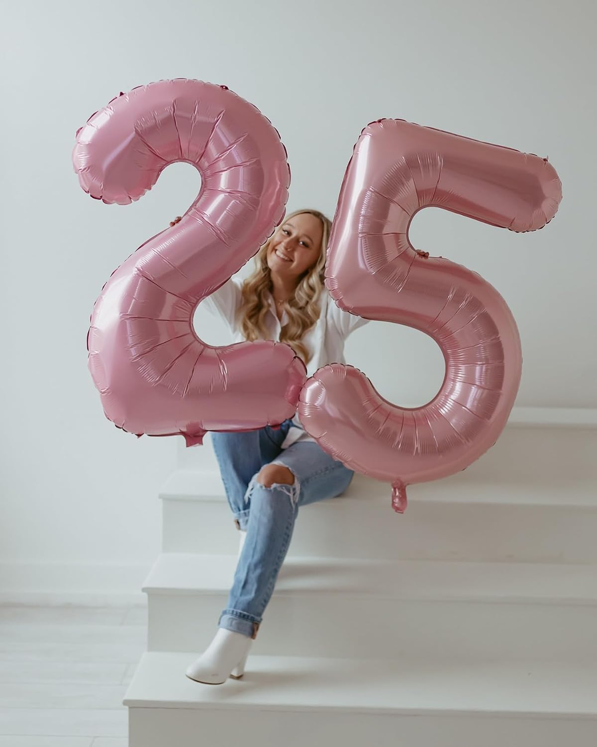 Pearlescent Pink Number 9 Balloon - 40 Inch Giant Birthday Decoration for Girls | Perfect for 9th, 19th, and 29th Parties