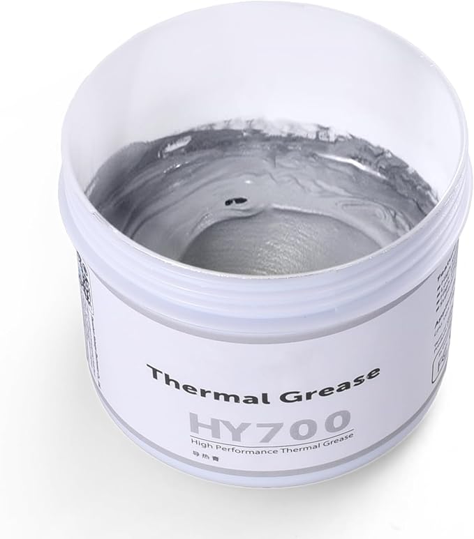 HY700-50g CPU Thermal Heatsink Grease Paste Compound Thermal Conductivity: >3.14W/m-k Carbon Based High Performance for CPU PC GPU PS5-50 Grams (!Capacity:50g is the Third of one Bottle
