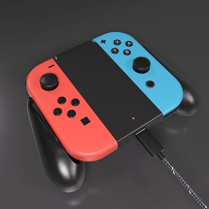 JoyCon Charger Grip for Switch Joy-Con Charging Controllers