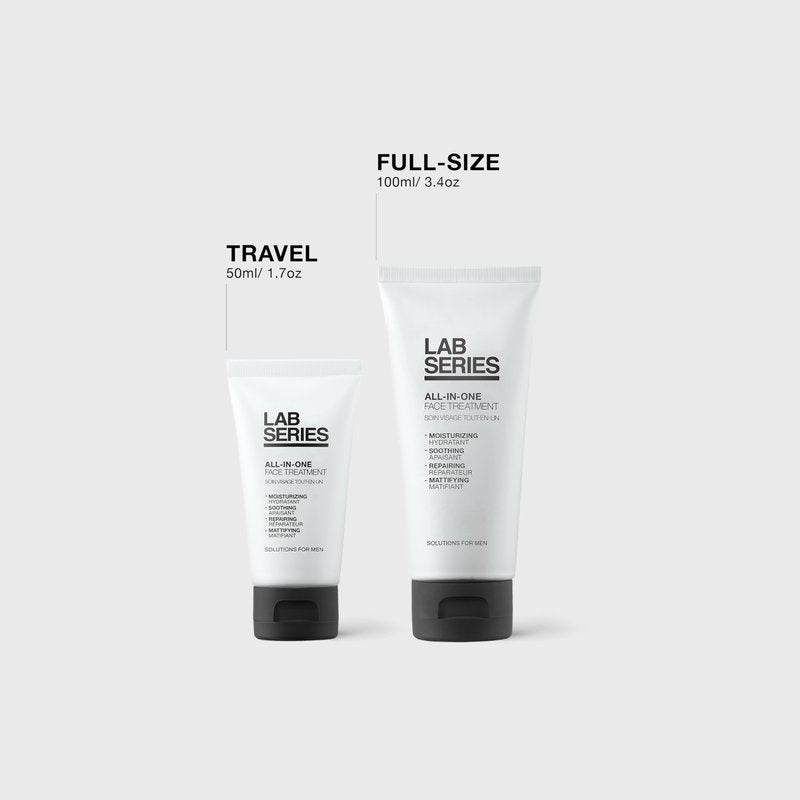 Lab Series Men's All-In-One Face Treatment - Hydrating Face Moisturizer for Fine Lines & Wrinkles- Anti-Aging Facial Lotion Skin Care for Men - With Hyaluronic Acid, 3.4 Fl Oz