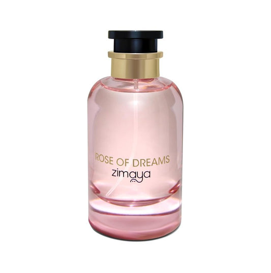 Zimaya Rose of Dreams Eau de Parfum - Romantic Rose & Amber Fragrance | 3.4 Fl. Oz