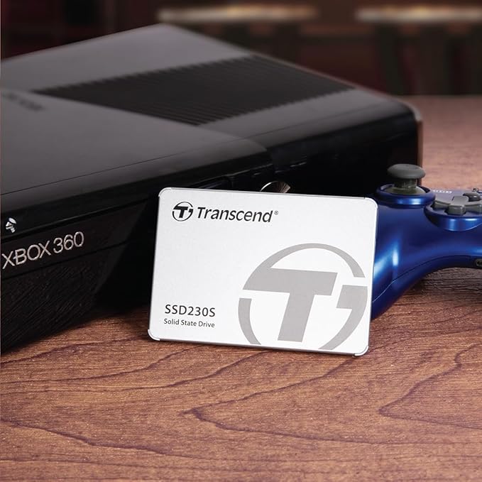 Transcend SSD230S 4TB 2.5" SATA III SSD, Up to 560MB/s, Compatible w/ PS4/Laptops/Desktops/PCs/Notebooks, Internal Solid State Drive with SLC Cache, 3D TLC NAND, LDPC ECC High-Speed SATA 6Gb/s Upgrade