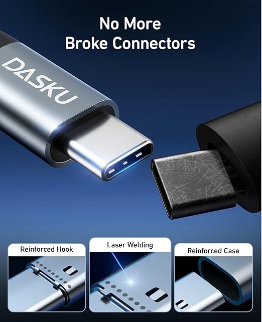 Dasku USB Cable 12FT-Black