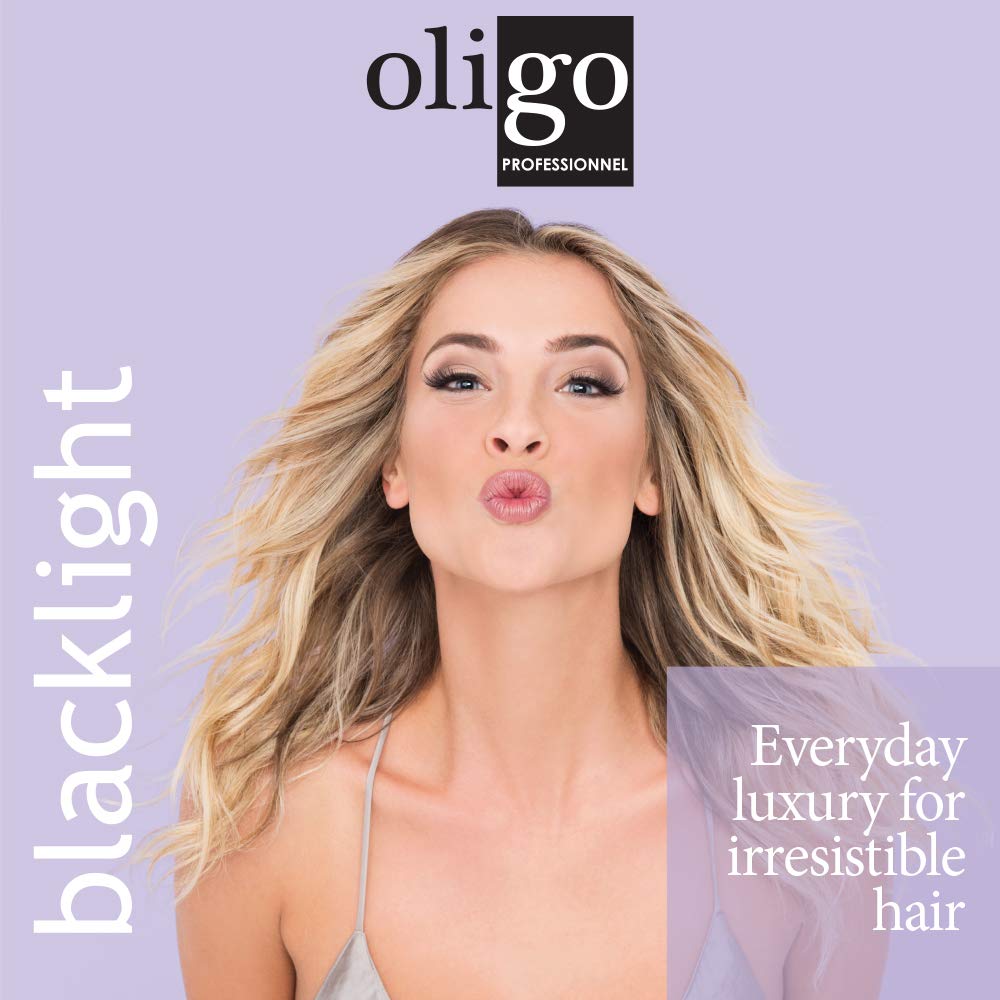 Oligo Professionnel - Blacklight Nourishing Conditioner for blondes - Sulfate free Vegan - For color treated hair - Hydrating formula with Argan oil - 8.5 oz