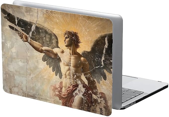 COTAIL Compatible with MacBook Air 13.3 13.6 Inch Case 2022 2021 2020 2019 Plastic Hard Shell Case Cover,13.3 Pro(A1706/A1708/A1989/A2159/A2289/A2338), Greek Fresco Apollo