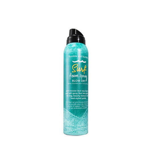 Bumble and bumble. Surf Foam Spray Blow Dry Hair Lightweight Volume Mousse | Adds Beachy Texture + Hold | UV Protection| For Fine to Medium Wavy, Straight Hair Types, 4 Ounce