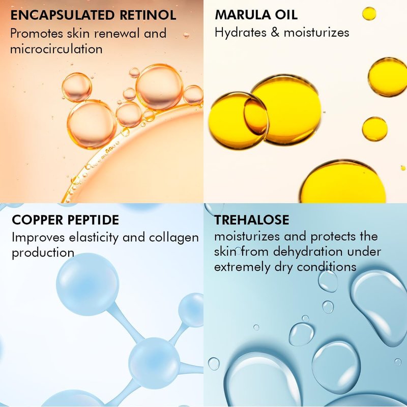 Conscious Chemist® Multi Peptide & 0.2% Retinol Serum | Anti Aging Serum | Boosts Collagen & Reduces Fine Lines, Wrinkles | Probiotics & Cica Water | Fragrance Free, Cruelty Free | 30ml