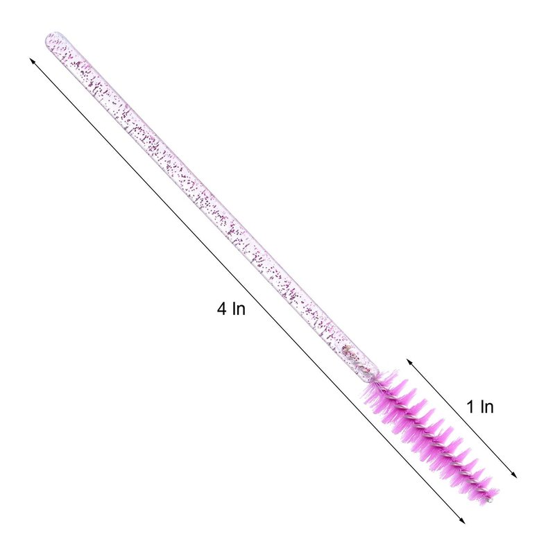 Tbestmax Disposable Mascara Wands - Eyelash Brush Spoolies for Extensions | Colorful Set of 200