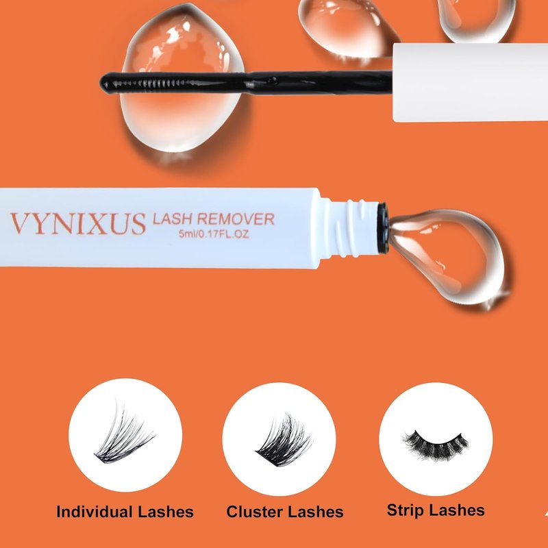 Lash Bond and Seal Waterproof 3-in-1 Eyelash Extension Remover | 15ml Black Lash Glue Kit