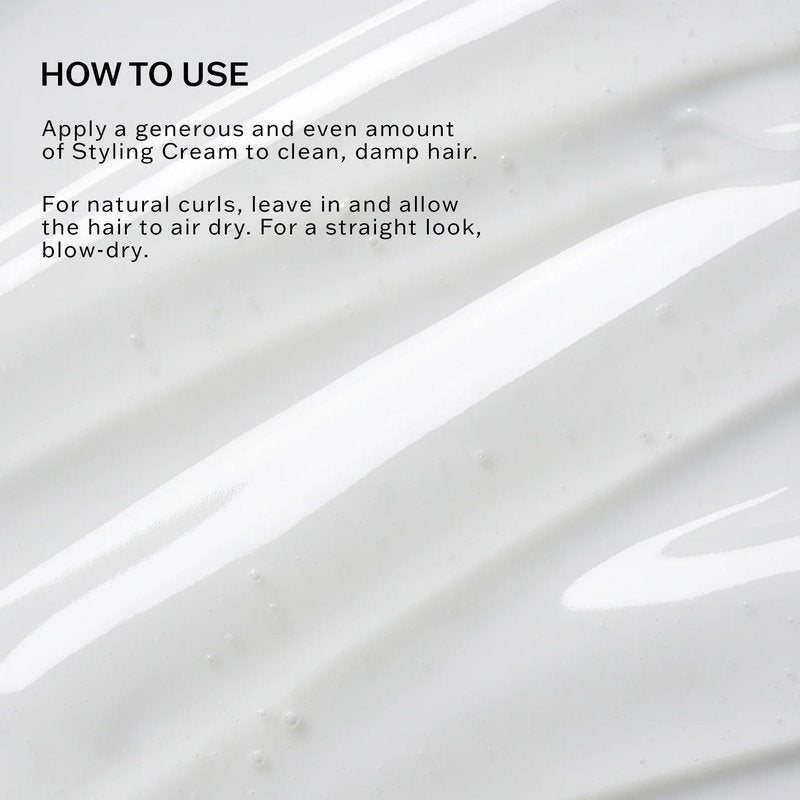 SACHAJUAN Styling Cream | Medium Hold for Curly & Straight Hair | Heat Protection with Ocean Silk Technology | Adds Density, Shine & Definition for Smooth or Textured Styles | Paraben-Free | 4.2 oz