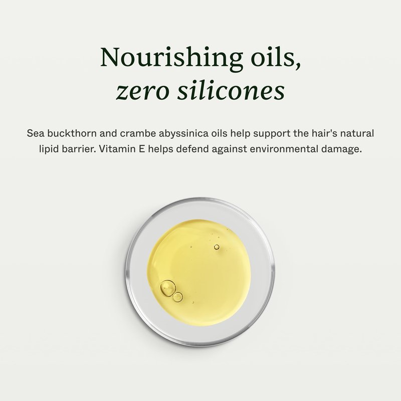 Scandinavian Biolabs Protection Oil | Enhances Shine, Heat Protection, Frizz Control, Deep Moisture, Smooths Split Ends, Silicone-Free, Fragrance-Free, 30 mL/ 1 Oz