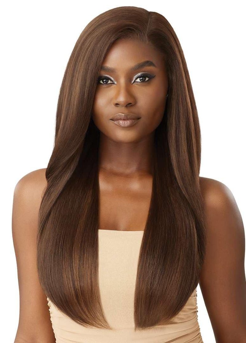 Outre Lace Front Wig - Melted Hairline - Kairi (JET BLACK 1)