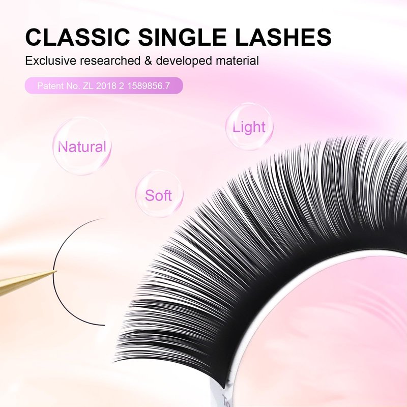NAGARAKU Eyelash Extensions Classic J B C D N LC LD L DD CC LB Curl 0.03-0.20 Thickness 5-17mm, Matte Black Individual Lashes Professional Supplies for Lash Techs (0.07-C 7-15mm Mix 5 Trays)