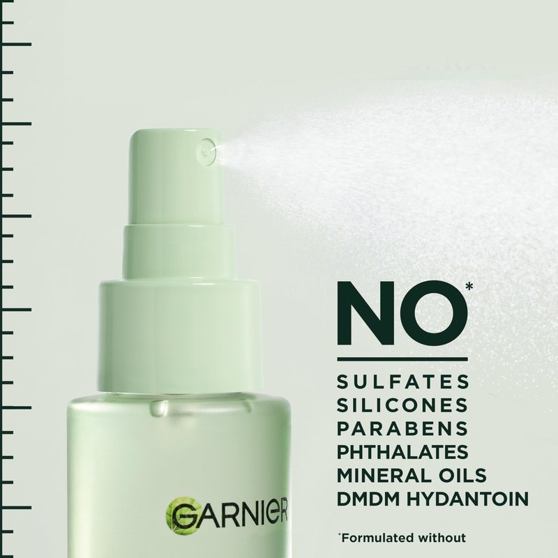 Garnier Fructis Hair Filler Fullness Repair Thickening Spray, Volumizing Spray with Polypeptides and Hair Repair Complex for Thin, Weak Split Ends, 4.4 Fl Oz