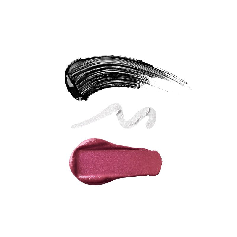 KIKO Milano Snow-Kissed Holiday Glam-Faves Make Up Gift Set, Makeup Gift Set: Volumising Mascara, Matt-To-Shimmering Lipstick And Eyeshadow Stick