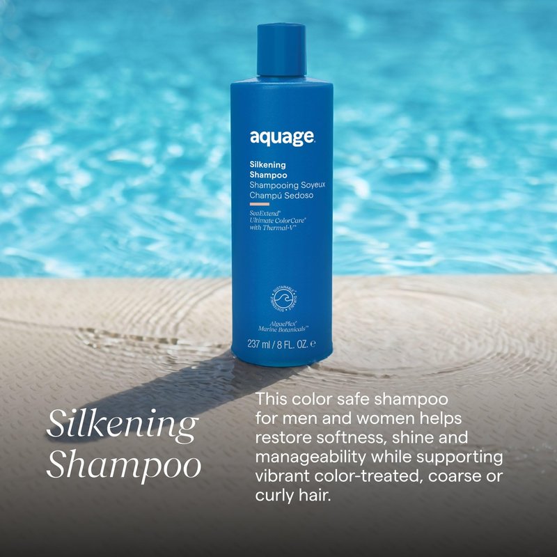 Aquage Silkening Shampoo 8 Fl Oz
